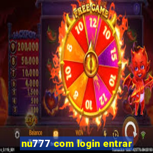 nu777 com login entrar