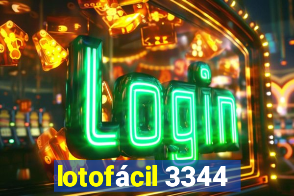 lotofácil 3344