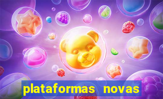 plataformas novas com bonus de cadastro