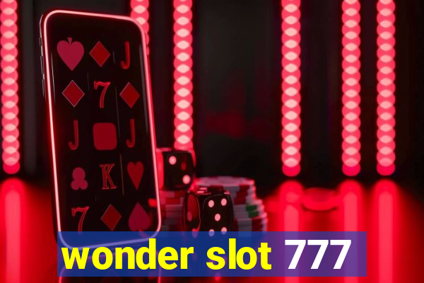 wonder slot 777