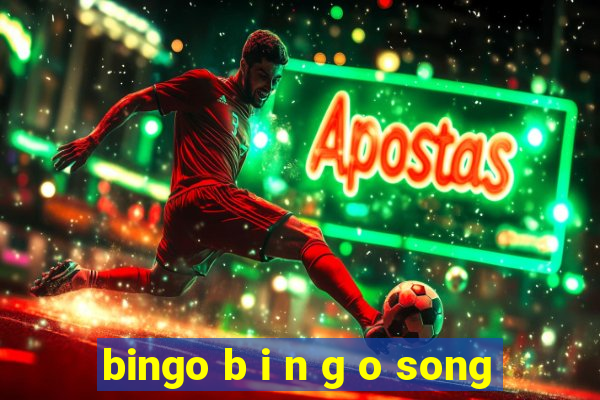 bingo b i n g o song