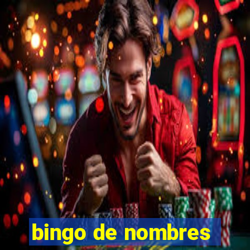 bingo de nombres