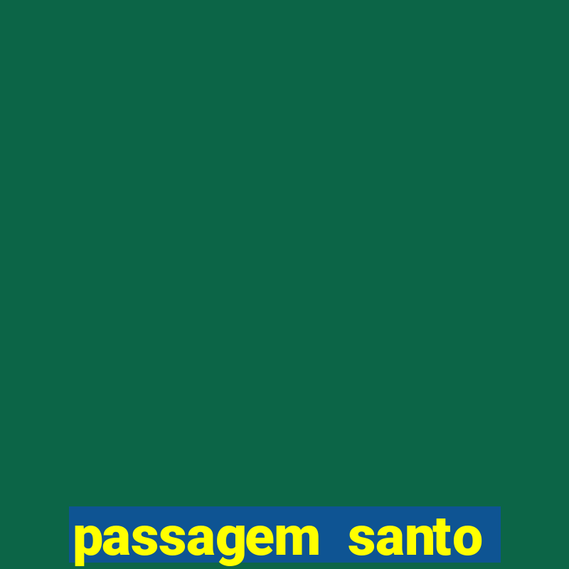 passagem santo ângelo porto alegre