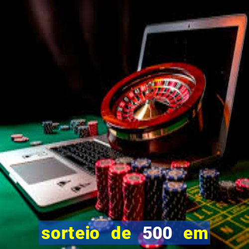 sorteio de 500 em cash toda segunda feira novibet como funciona