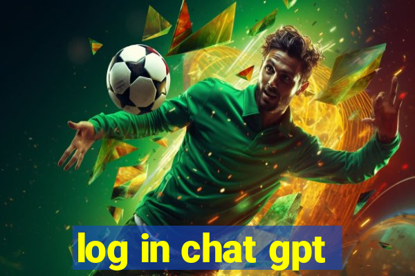 log in chat gpt