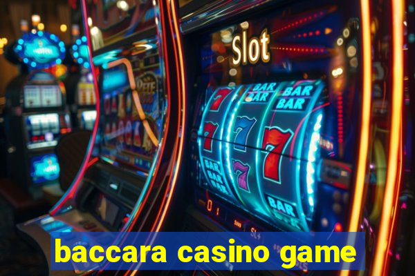 baccara casino game