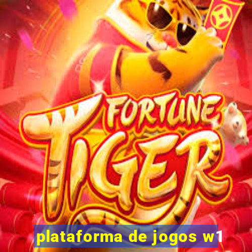 plataforma de jogos w1