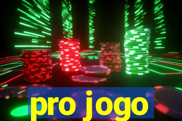 pro jogo