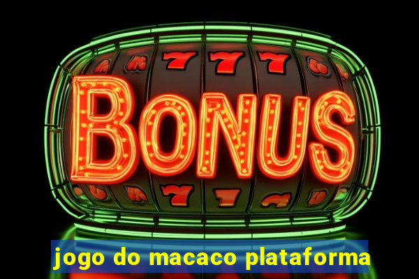 jogo do macaco plataforma