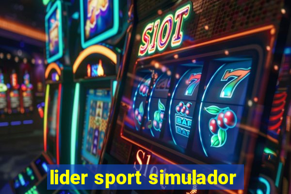 lider sport simulador