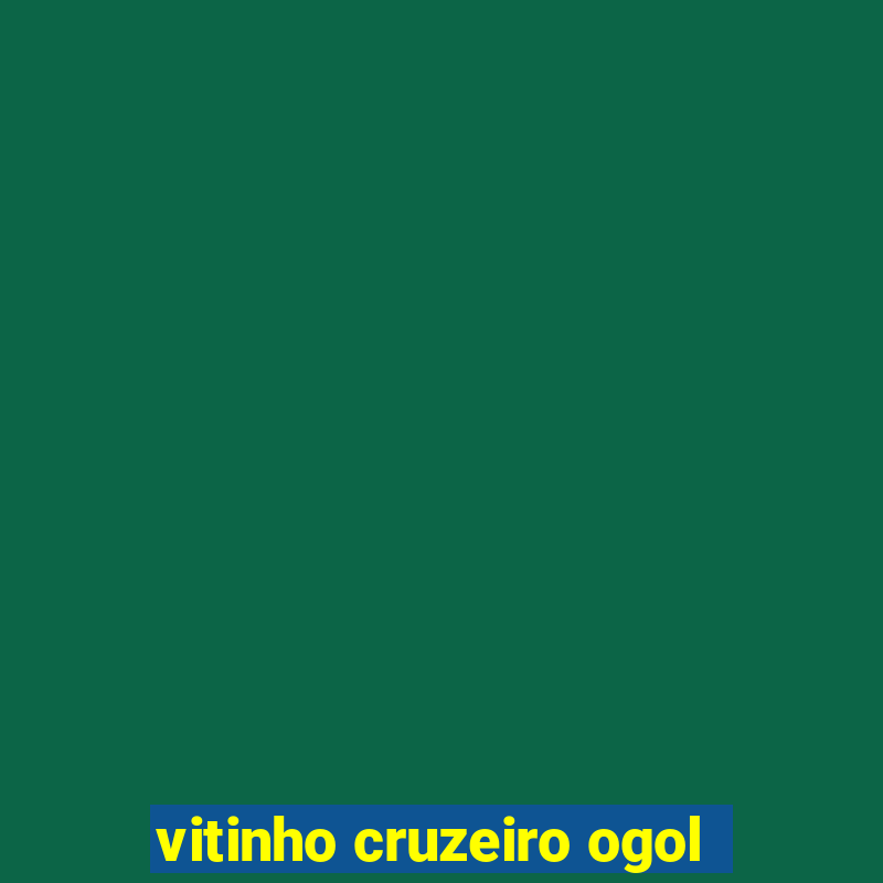 vitinho cruzeiro ogol