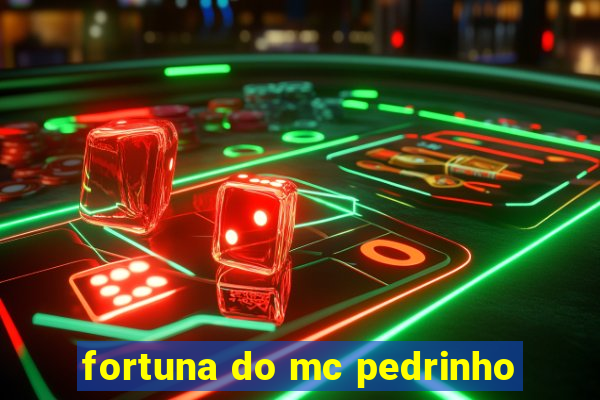 fortuna do mc pedrinho