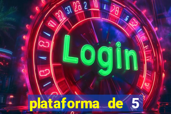 plataforma de 5 reais fortune tiger