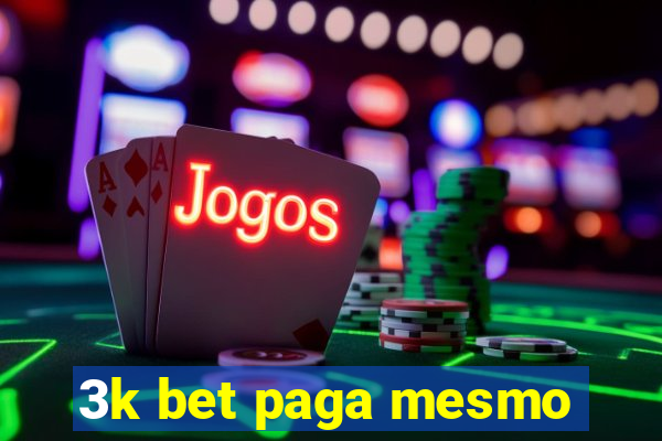 3k bet paga mesmo