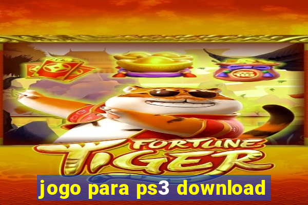 jogo para ps3 download