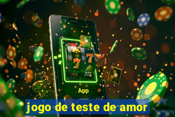 jogo de teste de amor