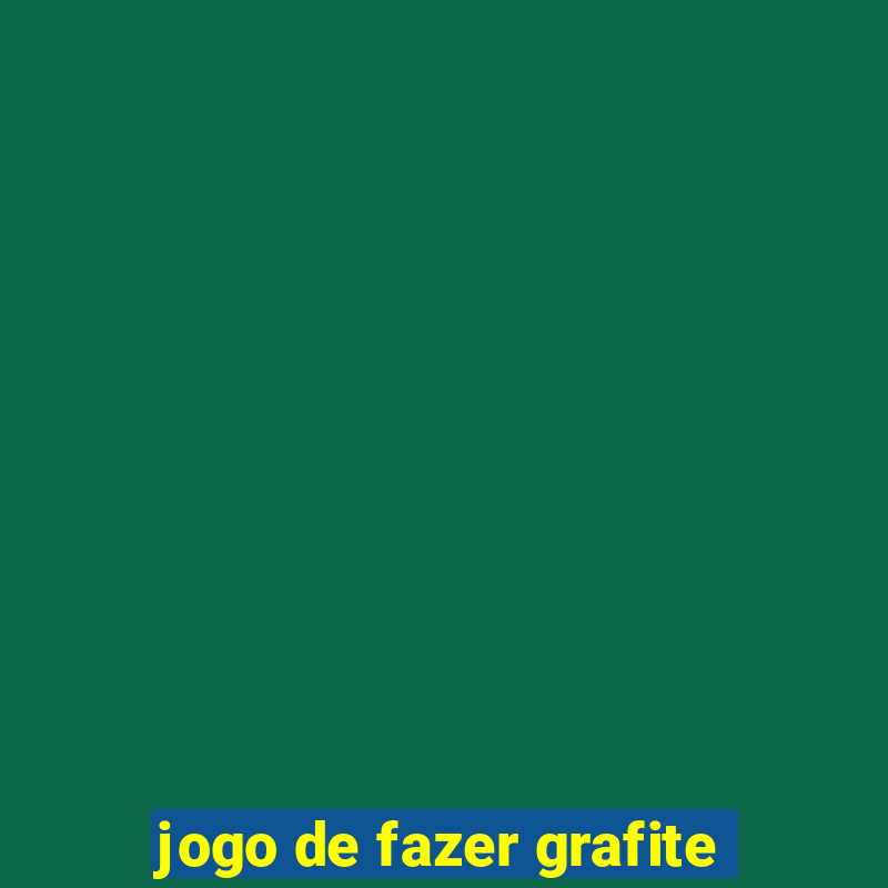 jogo de fazer grafite