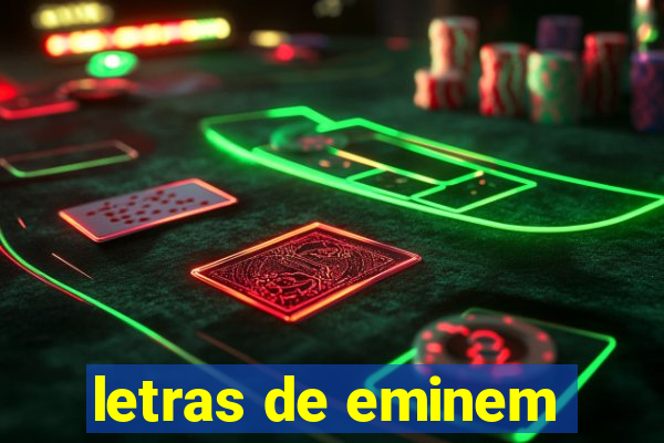 letras de eminem