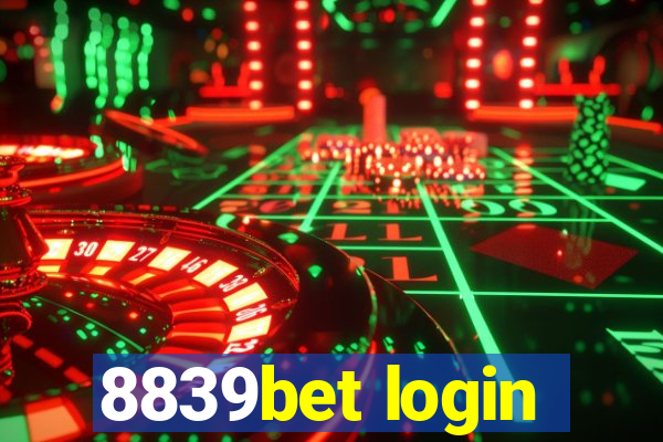 8839bet login