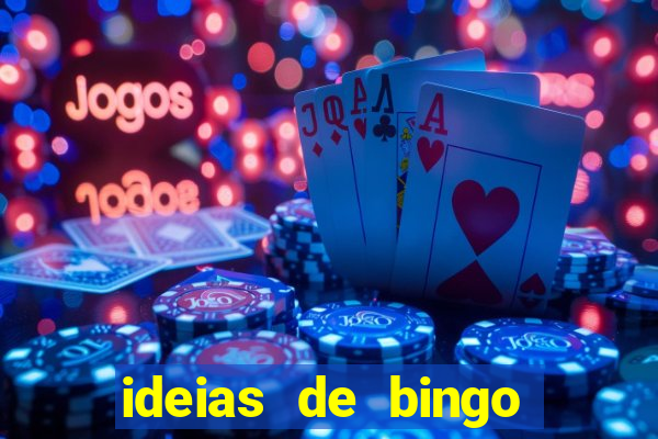 ideias de bingo para o natal