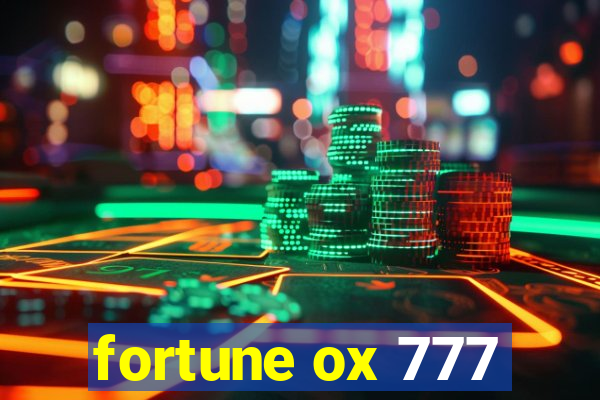 fortune ox 777