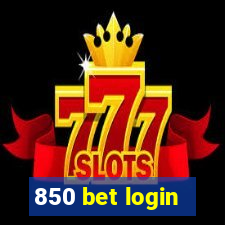 850 bet login