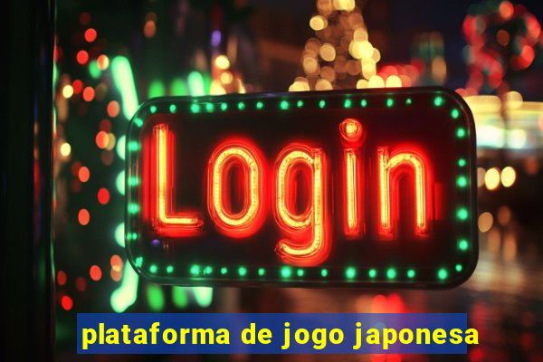 plataforma de jogo japonesa