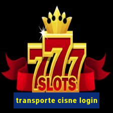 transporte cisne login