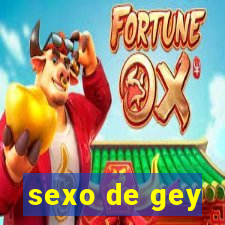 sexo de gey