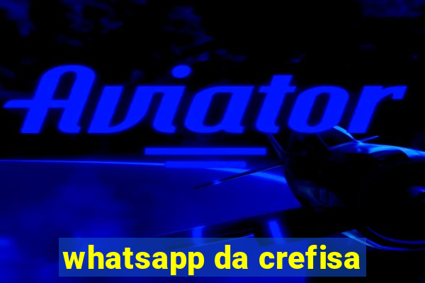 whatsapp da crefisa