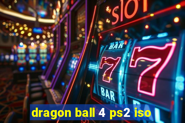 dragon ball 4 ps2 iso