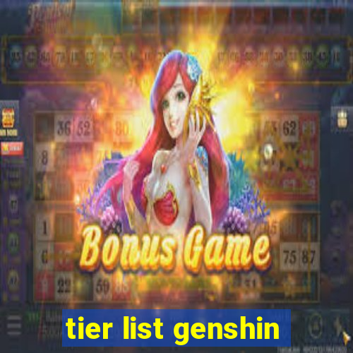 tier list genshin