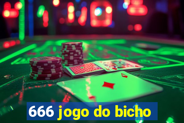 666 jogo do bicho