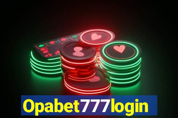 Opabet777login