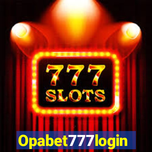 Opabet777login