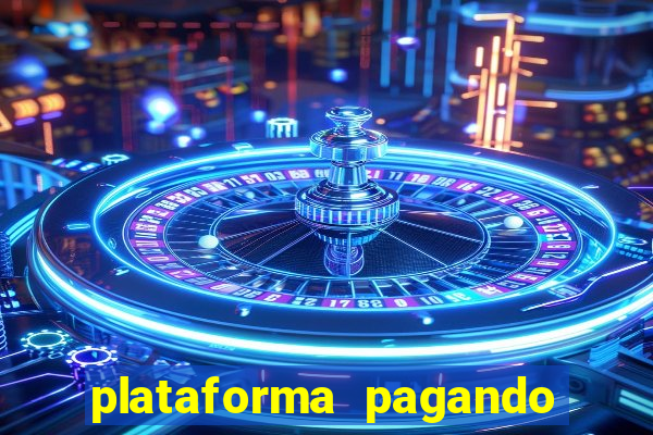 plataforma pagando no cadastro slots