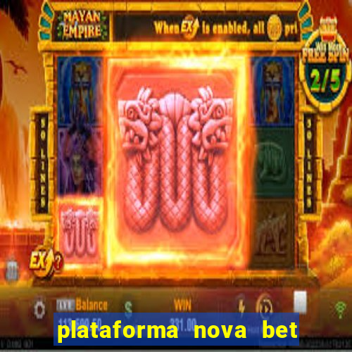 plataforma nova bet de 5 reais