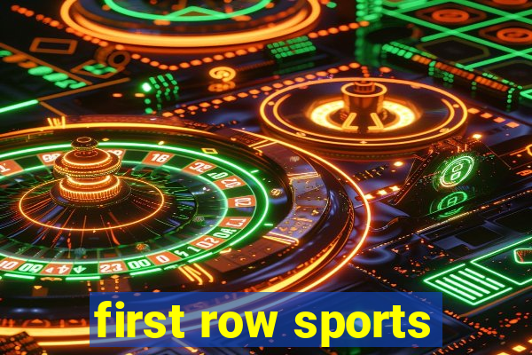 first row sports