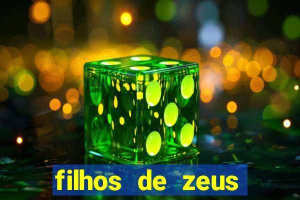 filhos de zeus mitologia grega