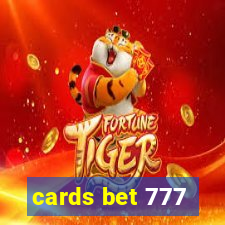 cards bet 777