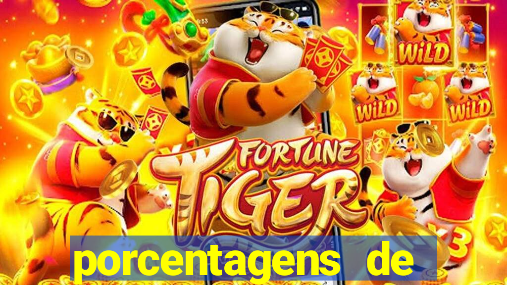 porcentagens de jogos pagantes