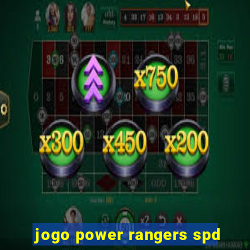 jogo power rangers spd