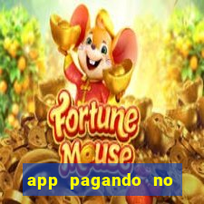 app pagando no cadastro via pix