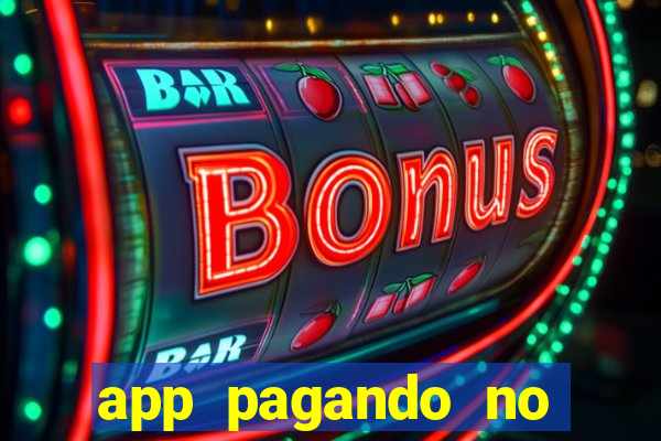 app pagando no cadastro via pix