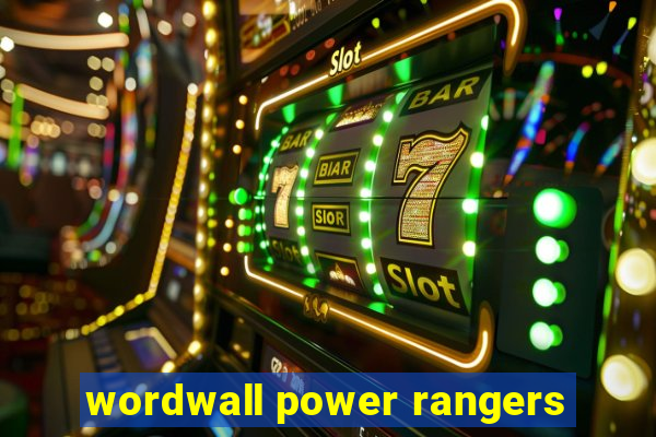 wordwall power rangers