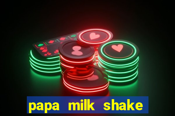 papa milk shake click jogos