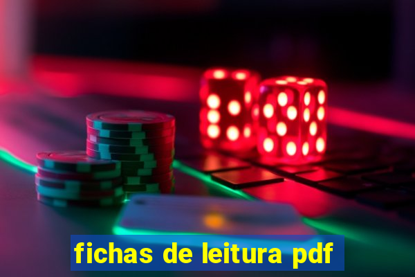 fichas de leitura pdf