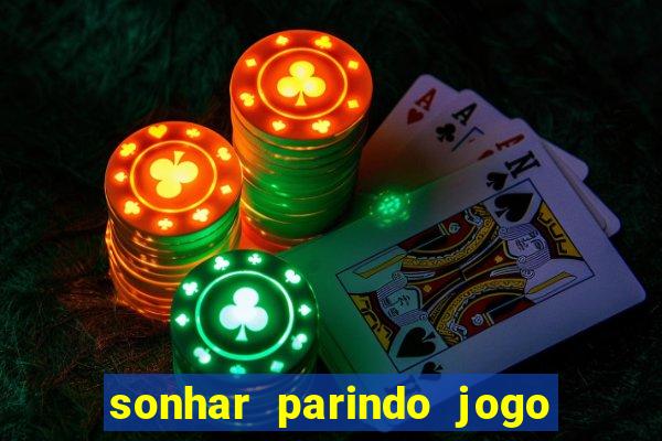 sonhar parindo jogo do bicho