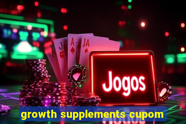 growth supplements cupom