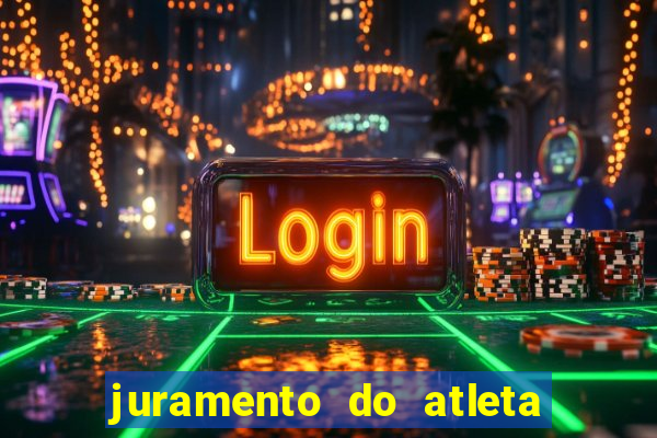 juramento do atleta jogos internos